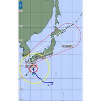 台風14号